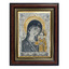 Серебряная икона Казанская в багете 50240047К06